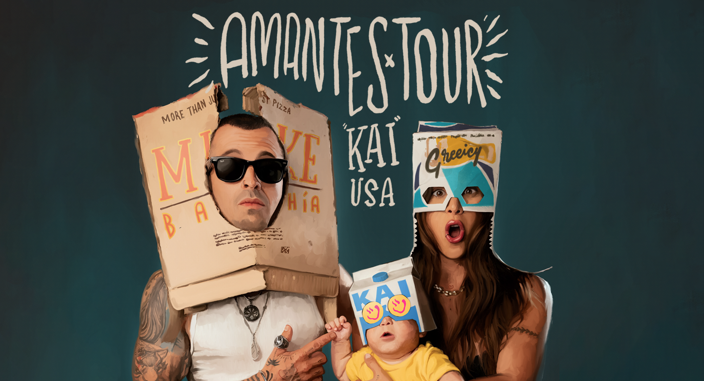 Greeicy & Mike Bahia - Amantes Tour: Kai USA