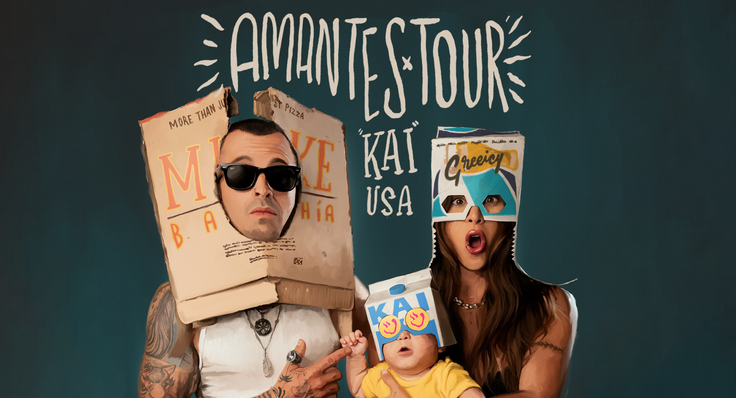 Greeicy & Mike Bahia Amantes Tour Kai USA Capital One Hall