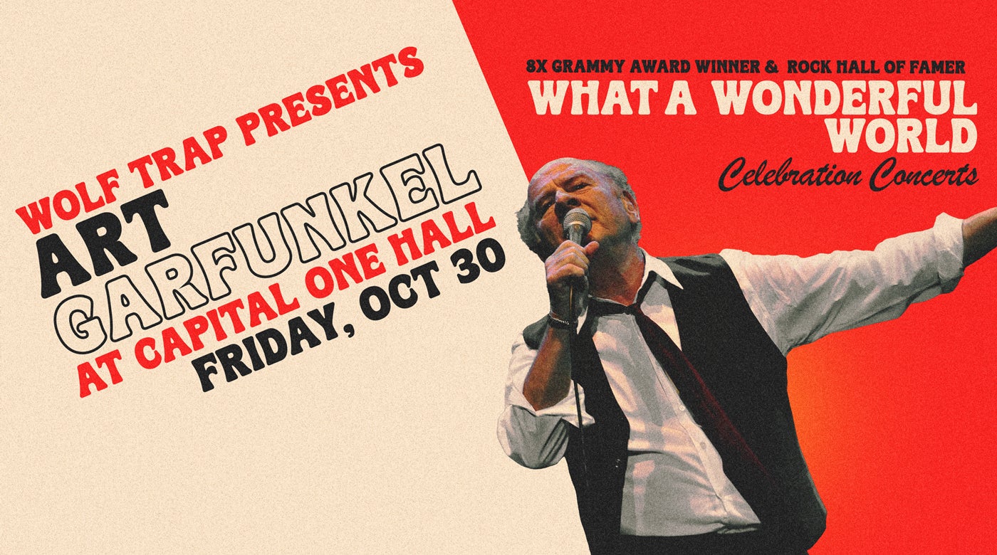 Wolf Trap Presents Art Garfunkel at Capital One Hall