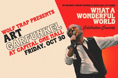 More Info for Wolf Trap Presents Art Garfunkel at Capital One Hall