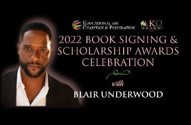 Forlænge ære Blæse ECF 2022 Book Signing and Award Celebration featuring Blair Underwood |  Capital One Hall