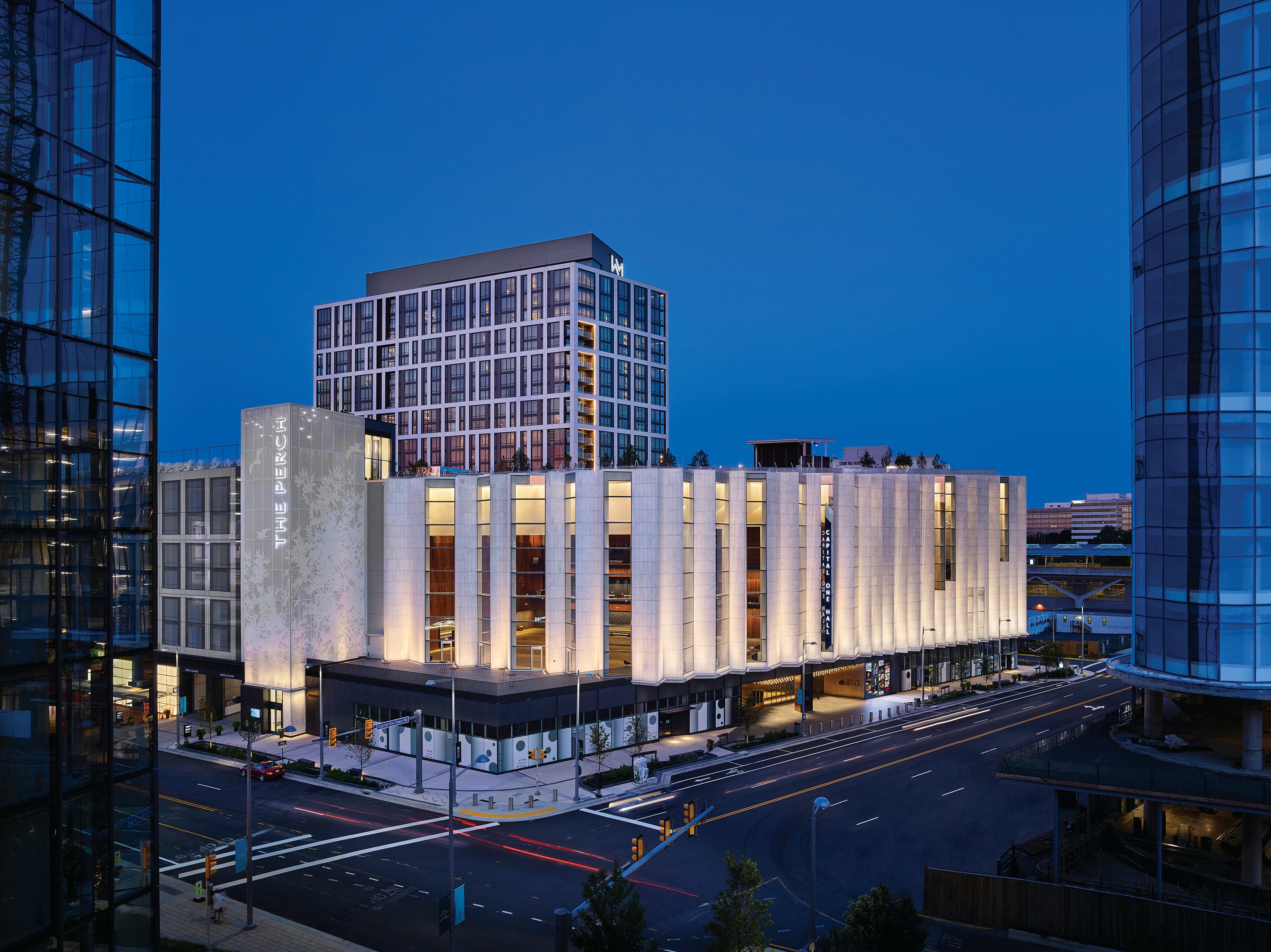 Capital One Hall Exterior - Dusk.jpg