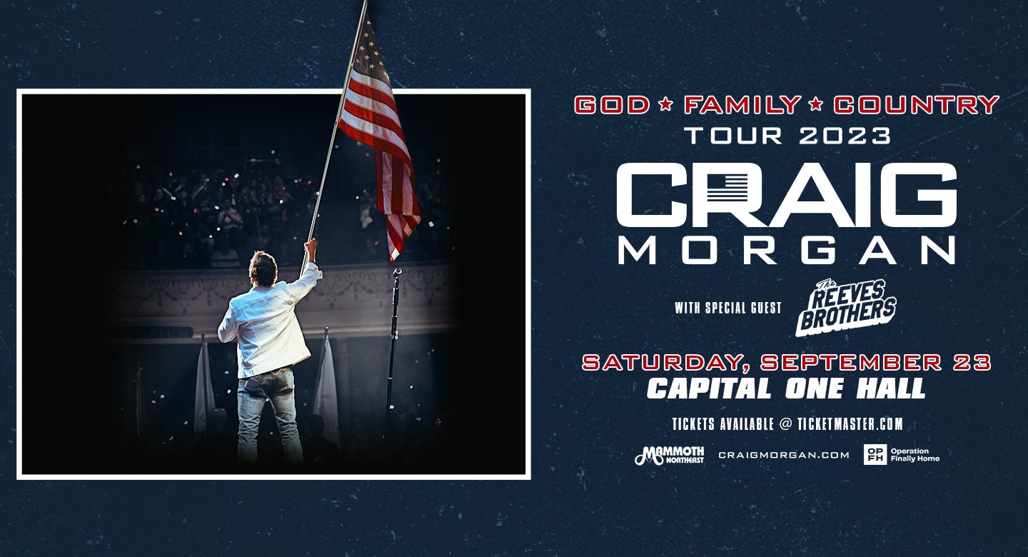 Craig Morgan: God, Family, Country Tour 2023