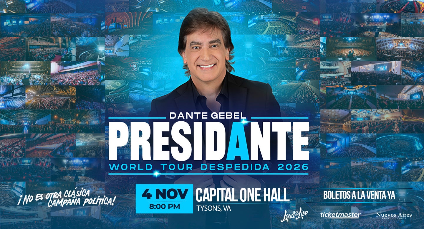 Dante Gebel World Tour Despedida 2026