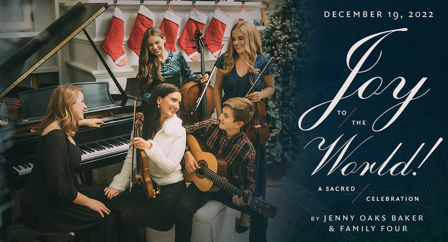 Joy to the World! Jenny Oaks Baker & Family Four ft. Alex Sharpe