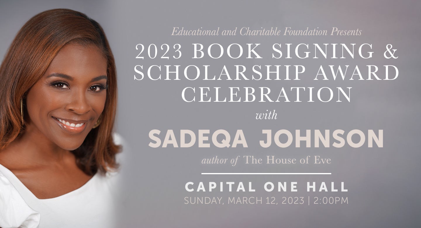 2023 Book Signing with Sadeqa Johnson