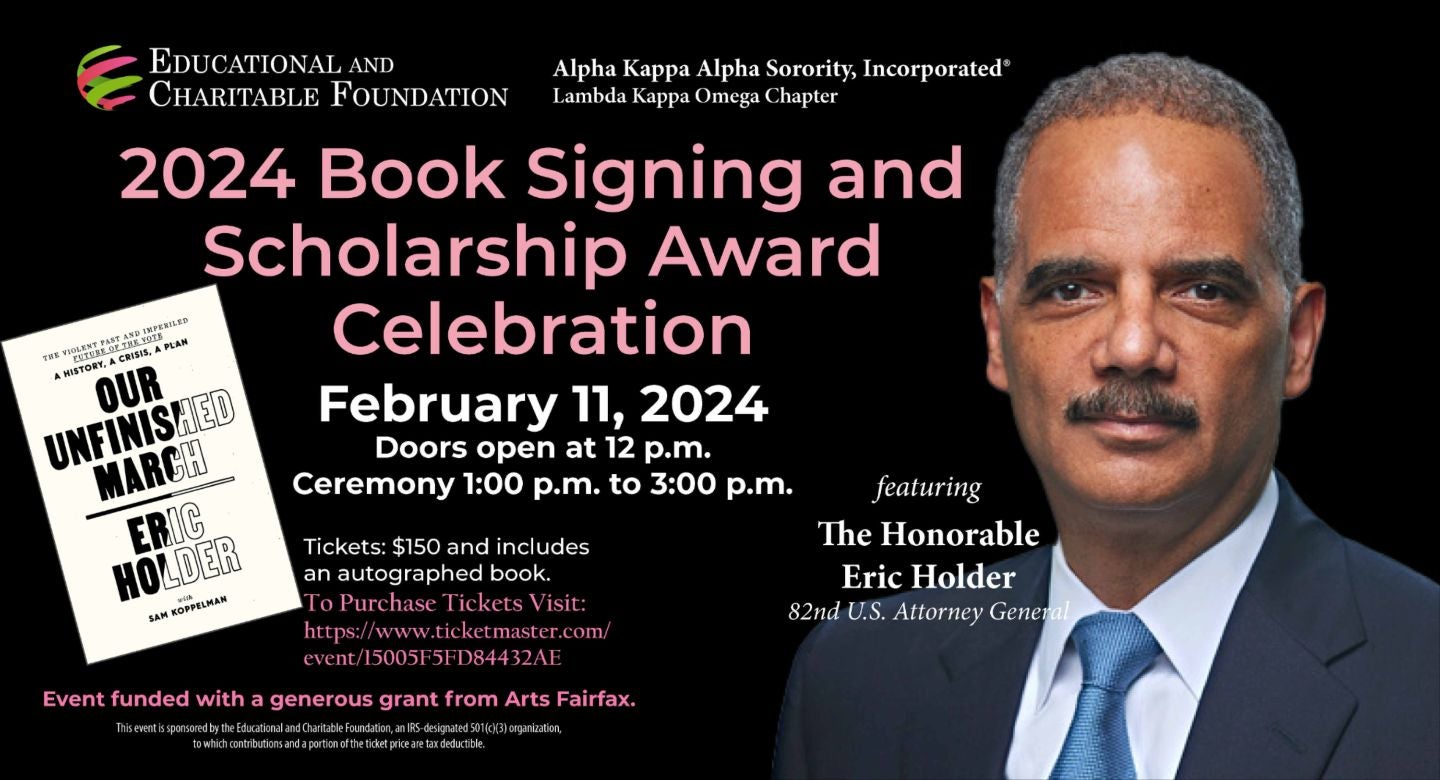 Book Signing with Eric H. Holder Jr. 